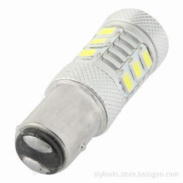 Simple Design 1157 11W White LED Brake Light for Vehicles